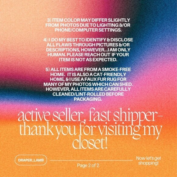 draper_lamb Shop Terms & Conditions ❣️ - Picture 2 of 2